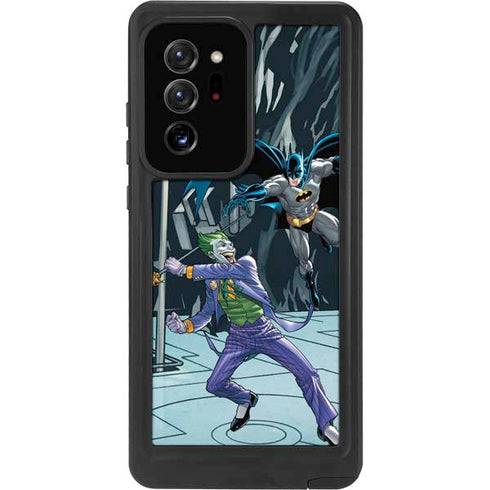 DC Comics The Joker vs Batman Art Galaxy Note20 Ultra 5G Waterproof Case